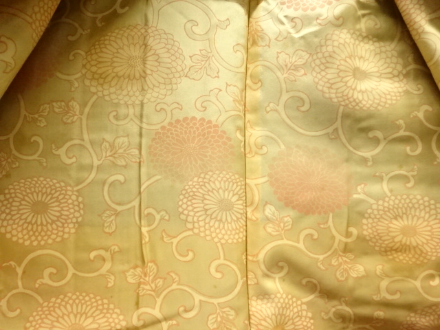  格子織り出し米沢紬着物アンサンブル